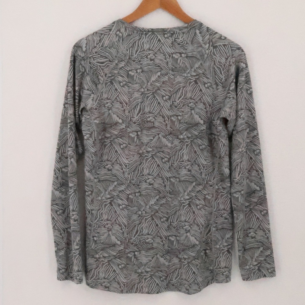 Patagonia Capilene Midweight Baselayer Top Womens Size L Gray - Picture 5 of 9